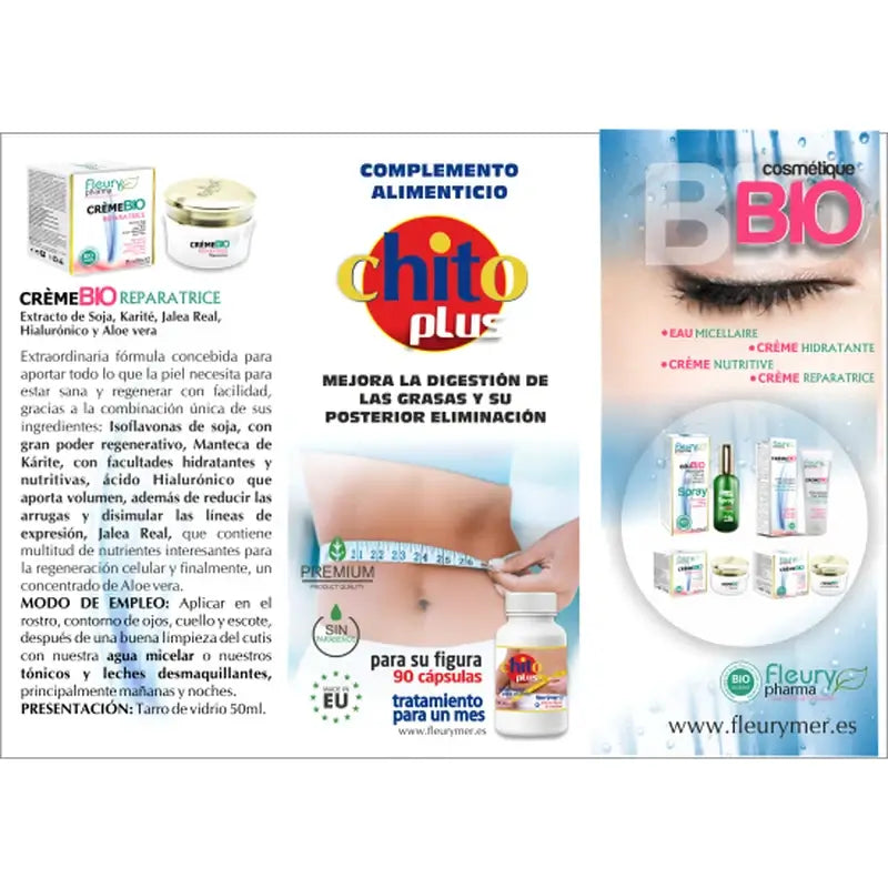 Fleurymer Creme Nutritivo Biológico 50Ml. Fleurypharma