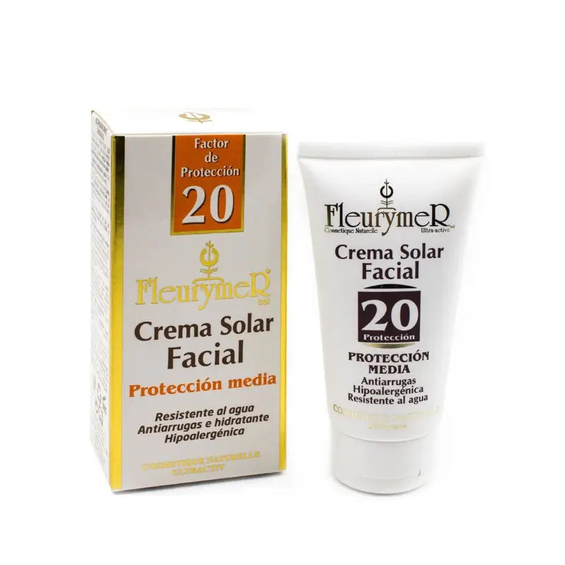 Fleurymer Creme Solar Facial Spf-20 Tubo 80Ml.