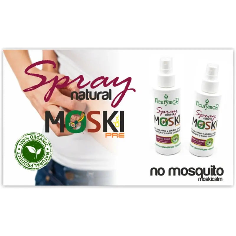 Fleurymer Moskidol Natural Mosquito Pre-Spray 125Ml.