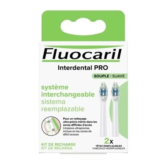 Fluocaril Samurai Soft Interdental Pro Recargas, 2 Recargas