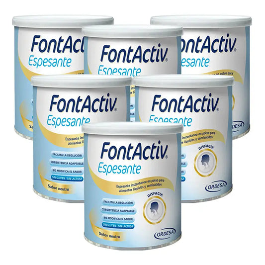 FontActiv Espesante Sabor Neutro 250gr x6 Botes