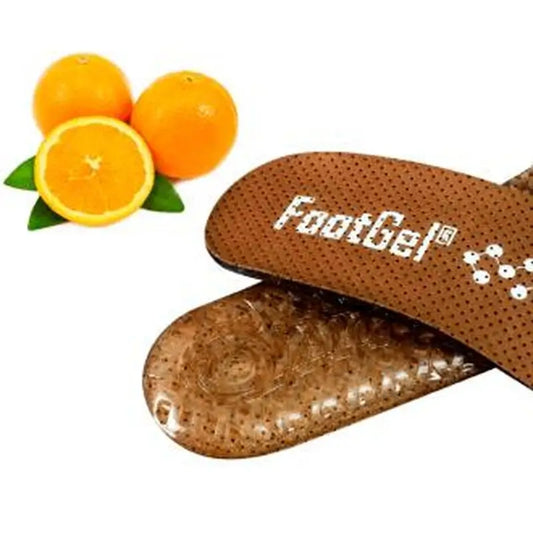 Footgel Footgel Plantillas Gel Hombre Naranjo Talla 43-46 