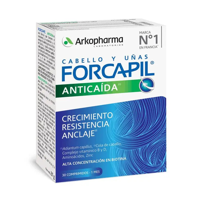 Forcapil Anticaída 30 Comprimidos Arkopharma