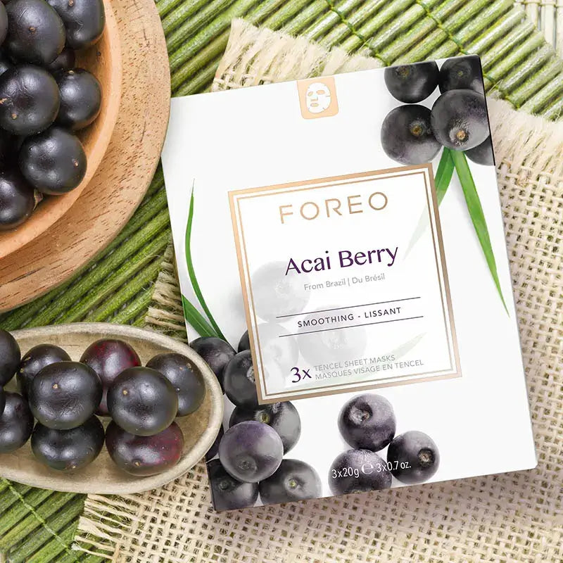 Foreo Farm To Face Sheet Mask - Açaí x3