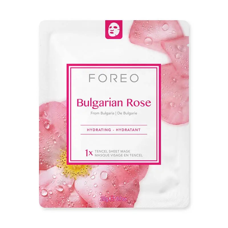 Foreo Farm To Face Sheet Mask - Rosa da Bulgária x3