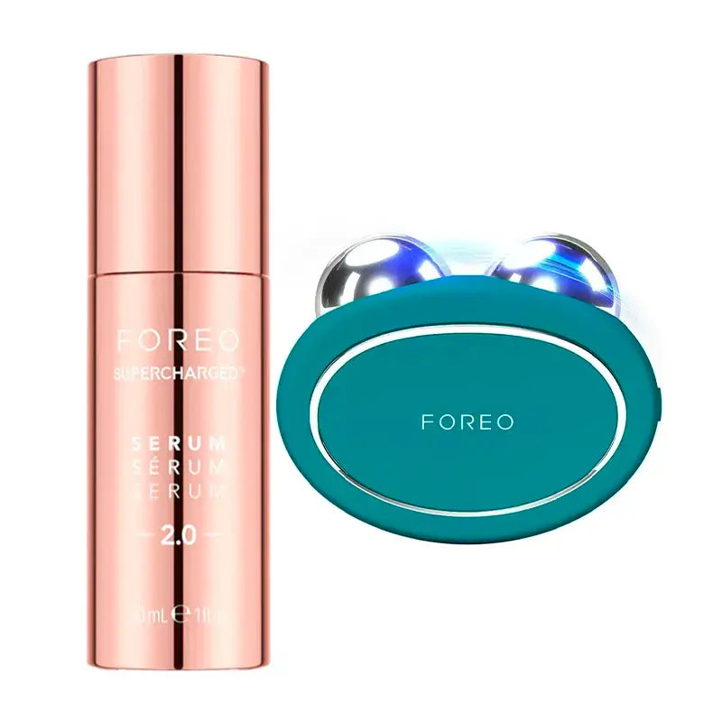 Foreo Supercharged™ Serum 2.0 + Foreo Bear 2 Evergreen , 2 peças.