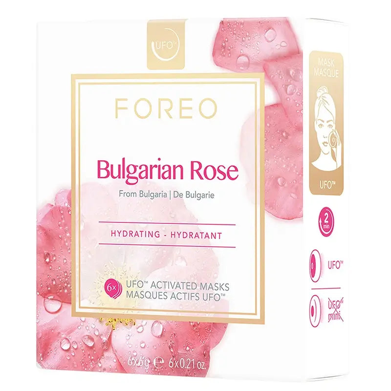 Foreo Ufo Mask Rosa da Bulgária X 6