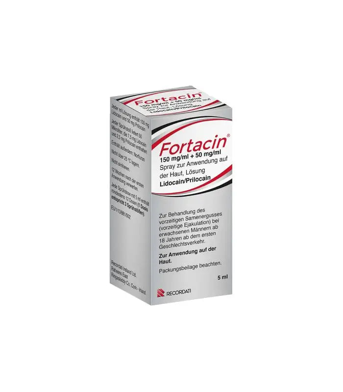 Fortacin 150 mg/ml + 50mg/ml Solução para pulverização cutânea 5 ml