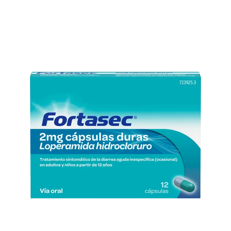 Fortasec 2 mg 12 Cápsulas