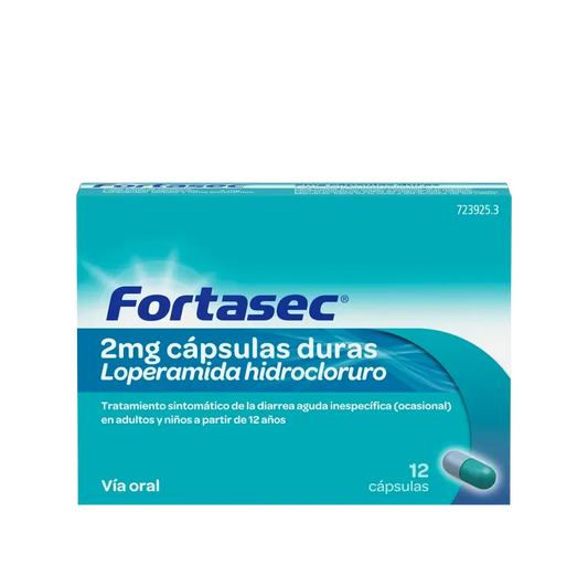 Fortasec 2 mg 12 Cápsulas