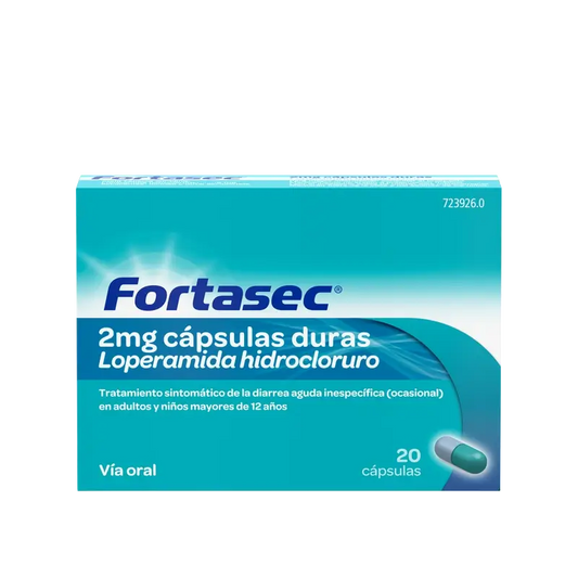 Fortasec 2 mg 20 Cápsulas