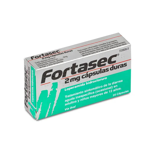 Fortasec 2 mg 20 Cápsulas