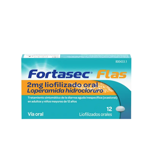 Fortasec Flas 2 mg 12 comprimidos