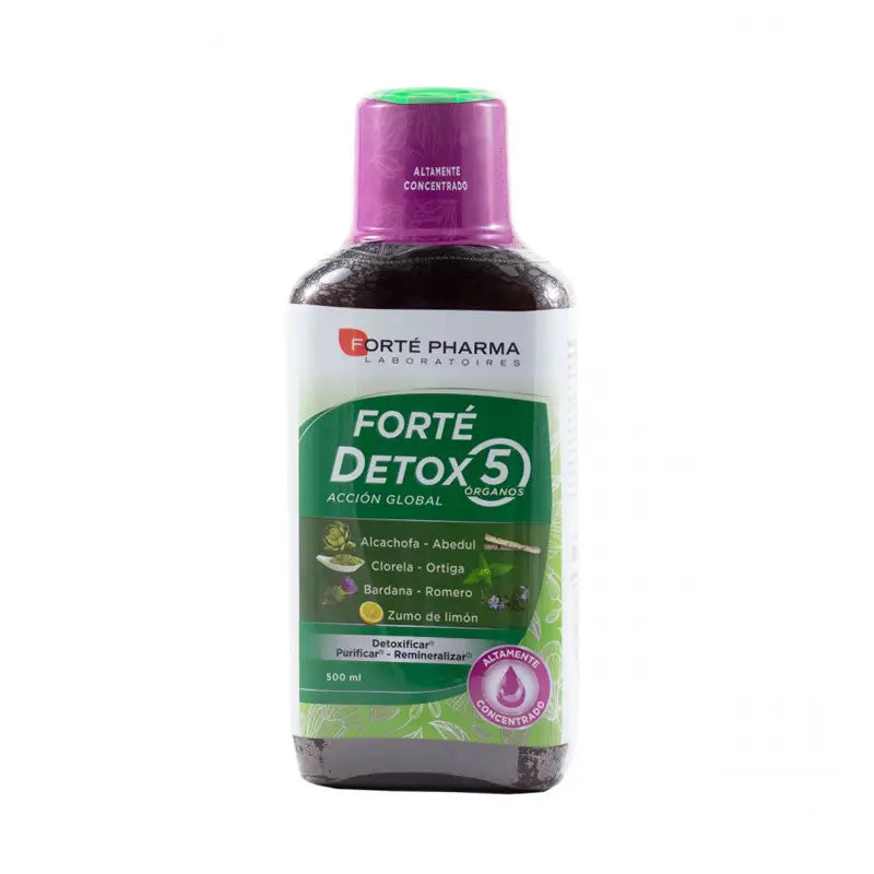 Forté Detox 5 Órganos Acción Global 500 ml