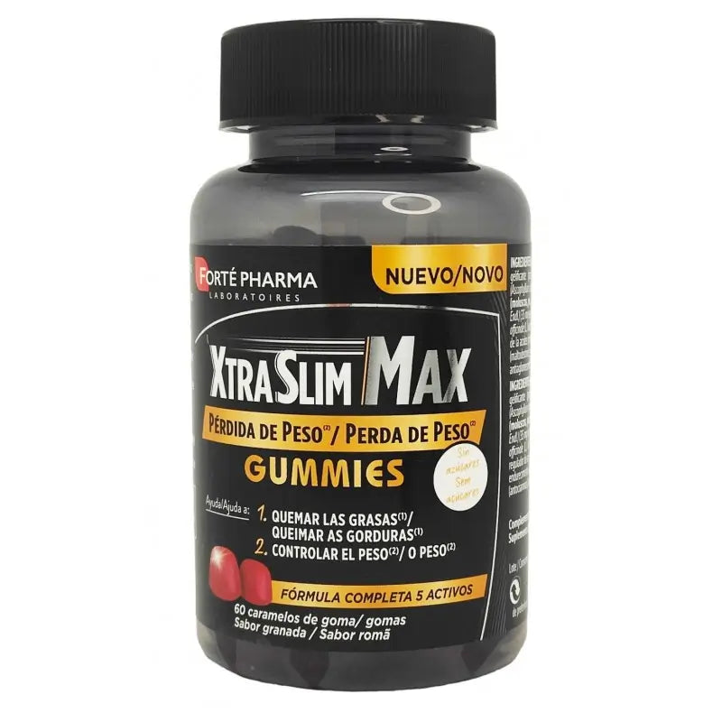 Forté Pharma Xtraslim Max Gummies 60 Unidades