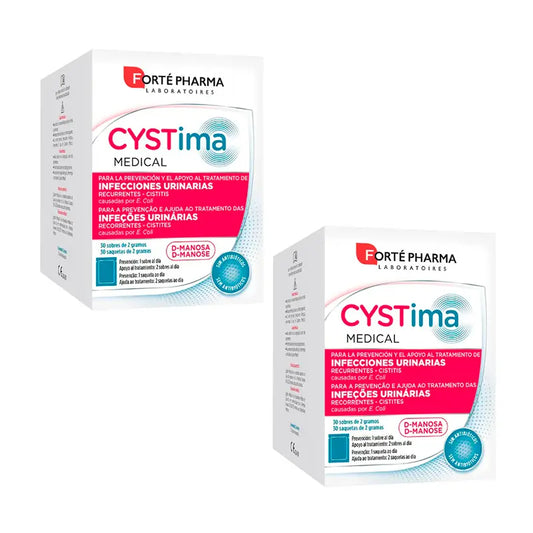 Forté Pharma Duplo Cystima Medical , 2 x 30 saquetas