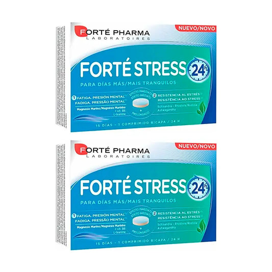 Forte Pharma Duplo Forté Stress 24H, 2 x 15 comprimidos