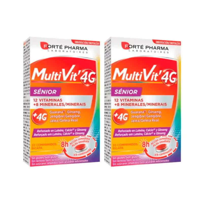 Forte Pharma Duplo Multivit 2 x 4 gr Sénior