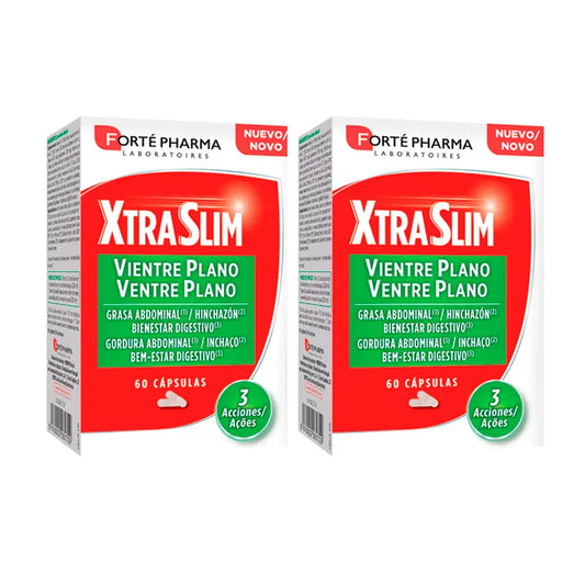 Forté Pharma Duplo Xtraslim Flat Belly 2 x 60 cápsulas