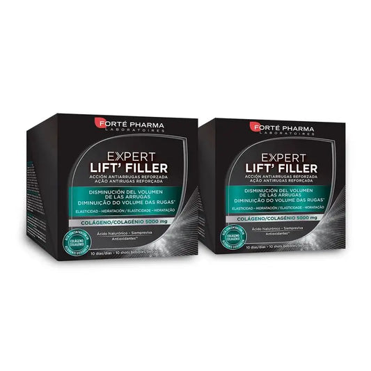 Forté Pharma Expert Lift Filler Volume Decrease 10 Shots Pack de 2 unidades