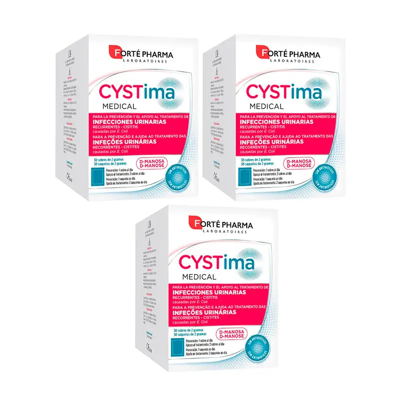 Forté Pharma Triplo Cystima Medical , 3 x 30 saquetas