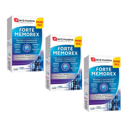 Forté Pharma Triplo Forté Memorex, 3 x 60 cápsulas