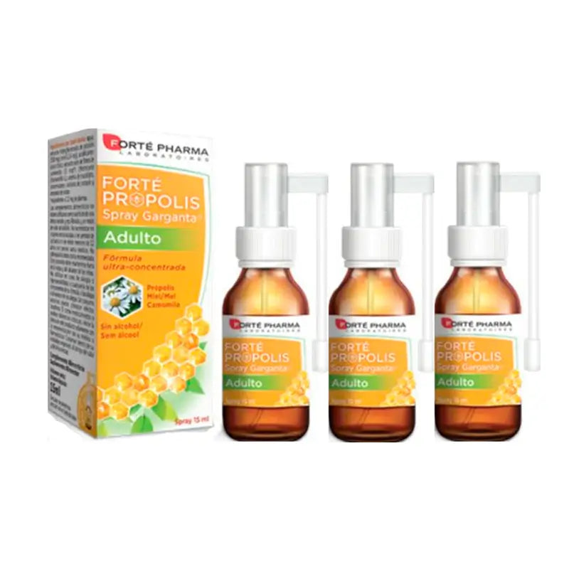 Forté Pharma Triplo Forté Própolis Spray, 3 x 15ml