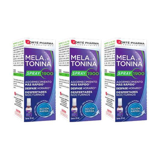 Forte Pharma Triplo Melatonina Spray 1900, 3 x 20ml