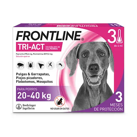 Frontline Tri-Act 20-40Kg 3Pip L