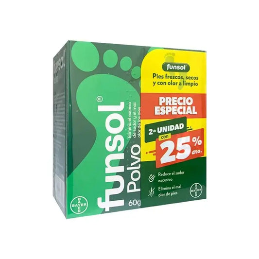 Funsol Pó 2ª Unidade com 25% de Desconto Promocional, 60gr