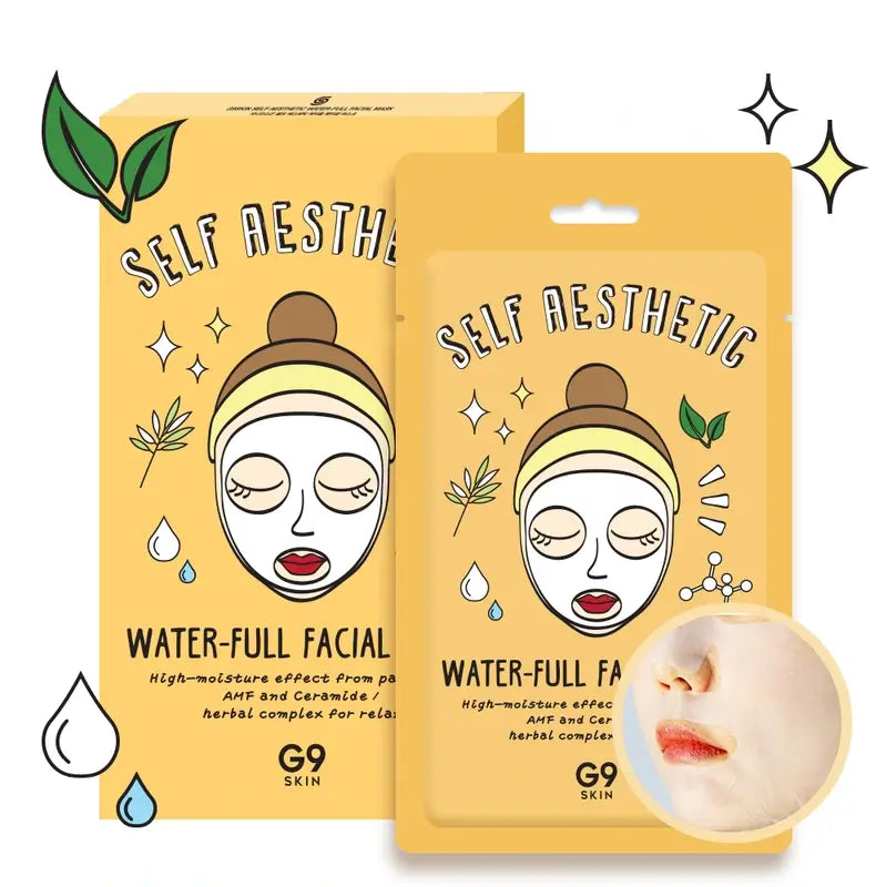 G9 Skin Self Aesthetic Waterful Facial Mask, 23 ml