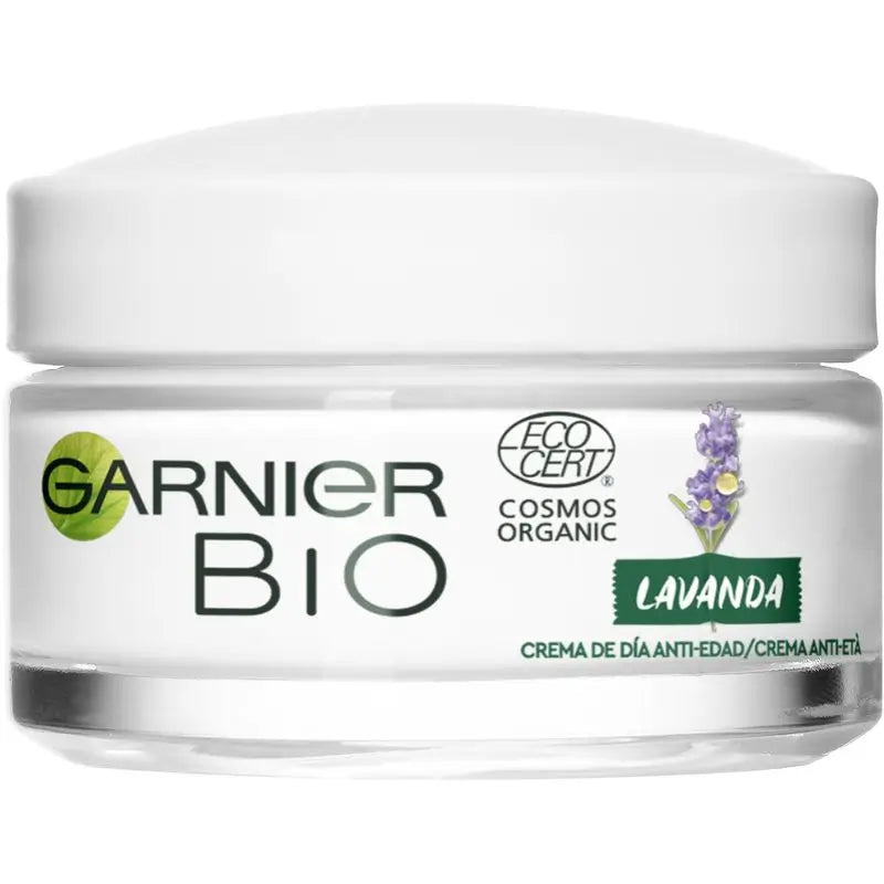 Garnier Garnier Bio Garnier Bio Creme Regenerador Anti-Idade Óleo Essencial Orgânico de Lavanda e Argão e Vitamina E, 50ml