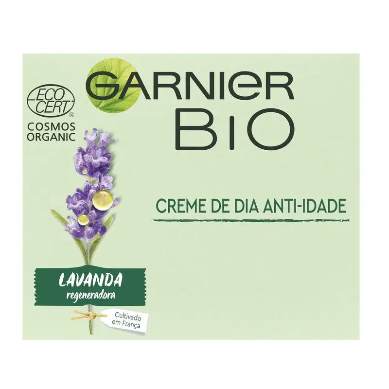 Garnier Garnier Bio Garnier Bio Creme Regenerador Anti-Idade Óleo Essencial Orgânico de Lavanda e Argão e Vitamina E, 50ml