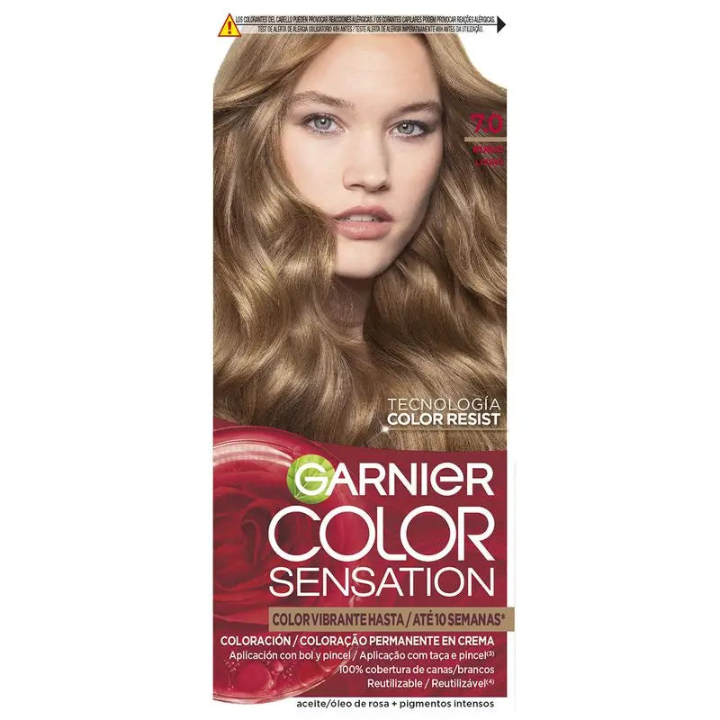 Garnier Color Sensation Garnier Color Sensation Creme Permanente Cor do Cabelo 7.0 Louro