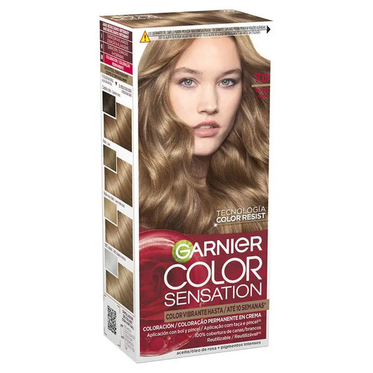 Garnier Color Sensation Garnier Color Sensation Creme Permanente Cor do Cabelo 7.0 Louro