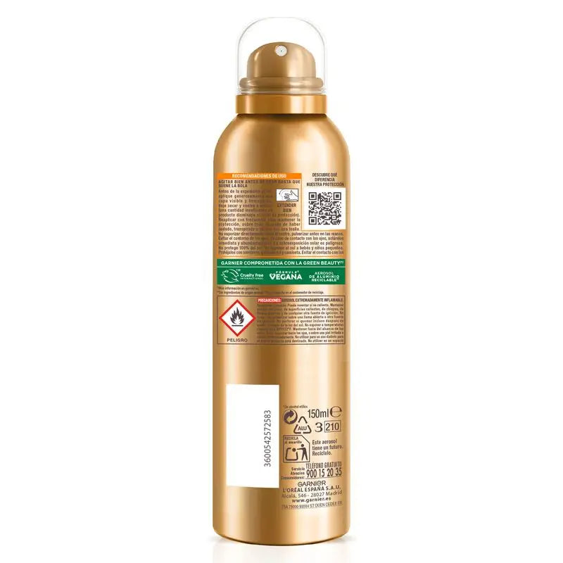 Garnier Ambre Solaire Ideal Bronze/Oils Garnier Delial Ideal Bronze Névoa protetora SPF 30 150Ml