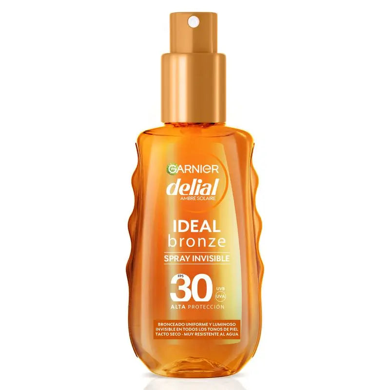 Garnier Ambre Solaire Ideal Bronze/Oils Garnier Delial Ideal Bronze Spray Invisível Fps30 Protetor 150Ml