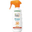 Garnier Delial Invisible Protect Bronze spray solar com vitamina E, acabamento invisível, proteção elevada SPF30, 270ml.