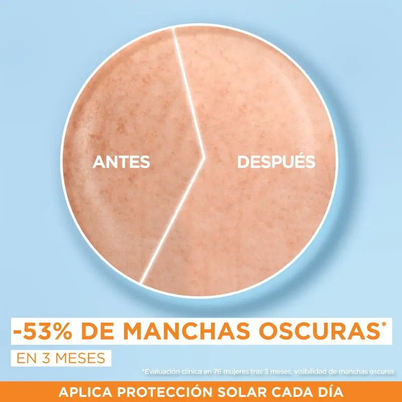 Garnier Ambre Solaire Super Uv Garnier Delial Super Uv Vitamina C Fps50+ Creme Fluido Diário Anti,Manchas