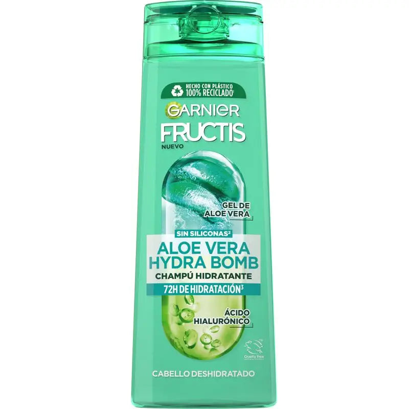 Garnier Fructis Champô Hidrabomba de Aloé Garnier Fructis Cabelos Normais 380 Ml