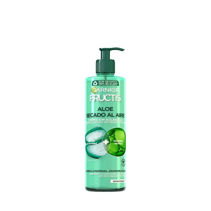 Garnier Fructis Garnier Fructis Aloé Secagem ao Ar Tratamento Capilar Cabelos Normais e Compridos 400 Ml