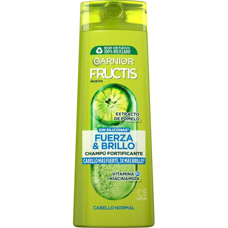 Garnier Fructis Champô Força e Brilho para Cabelos Normais , 380 Ml