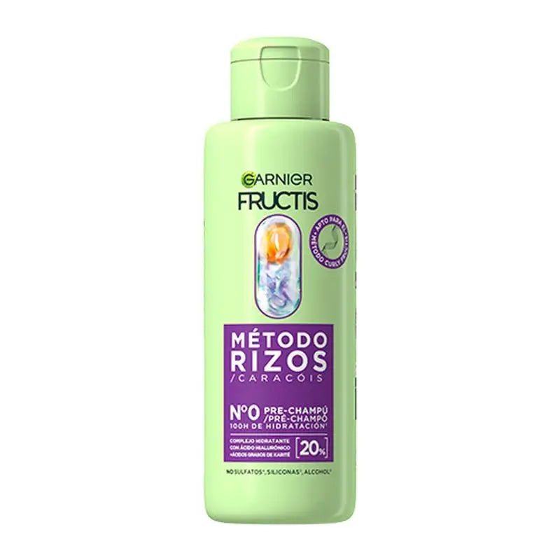 Garnier Fructis Hydra Caracóis Garnier Fructis Caracóis Método Pré, Champô Nº0 Para Caracóis Hidratados Para 100H 200Ml