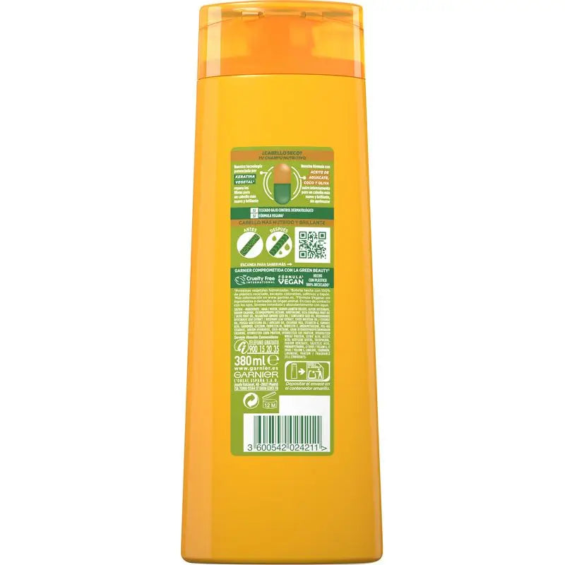 Garnier Fructis Garnier Fructis Nutri Repair 3 Champô para Cabelos Secos 380 Ml