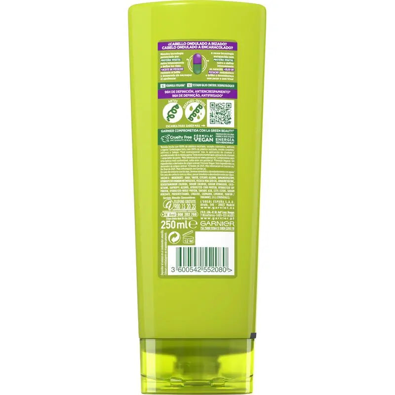 Garnier Nutri Curls Contouring Condicionador Garnier Fructis Nutri Curls Contouring Cabelos Encaracolados ou Ondulados 250 Ml