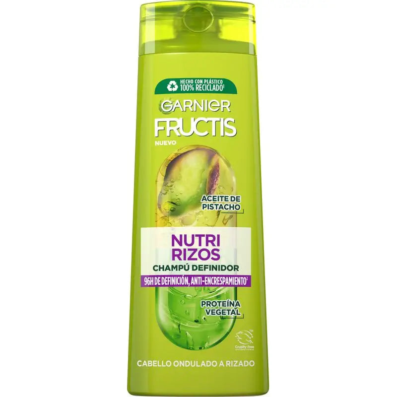 Garnier Fructis Garnier Fructis Nutri Curls Champô Contorno de Cachos Cabelos Encaracolados ou Ondulados 380 Ml