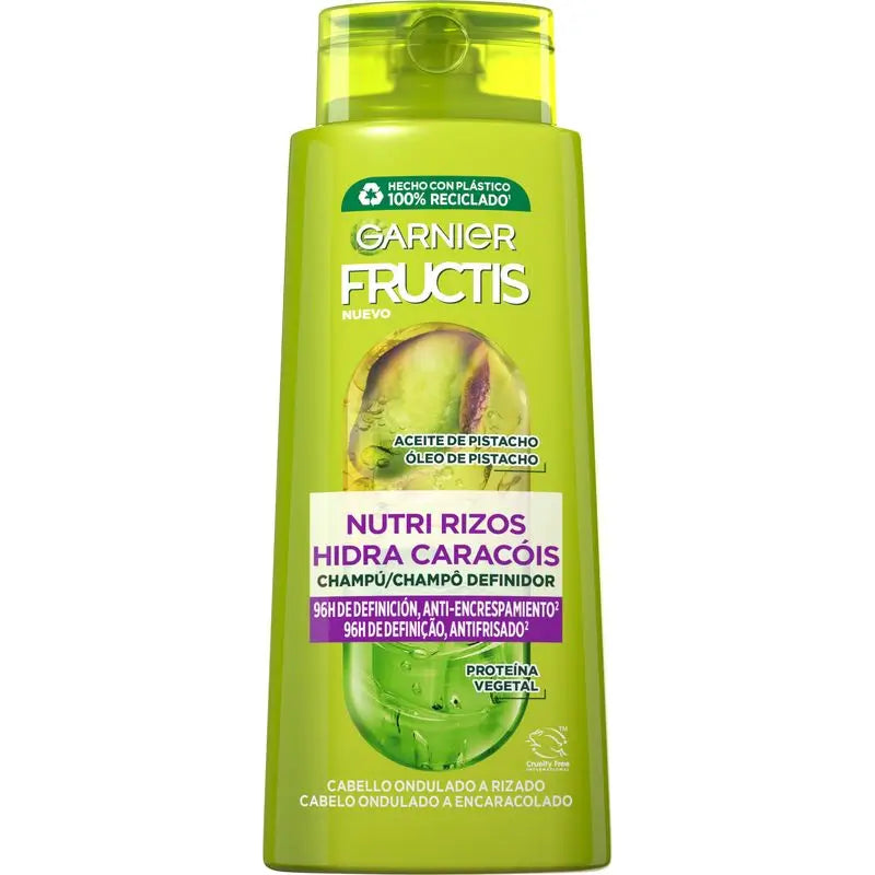 Garnier Fructis Champô Contorno de Caracóis Garnier Fructis Nutri, 690 Ml