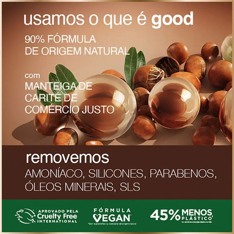 Garnier Garnier Garnier Garnier Good Coloração Permanente Sem Amoníaco, 90% Origem Natural Tonalidade 10.14 Louro Camomila.