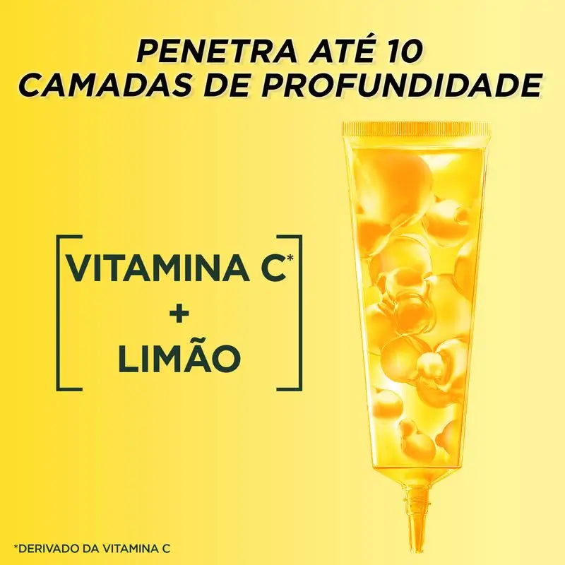 Garnier Fructis Hairfood Garnier Hair Booster Vitamina C* 3,1 Para 72H Tratamento do Brilho do Cabelo**