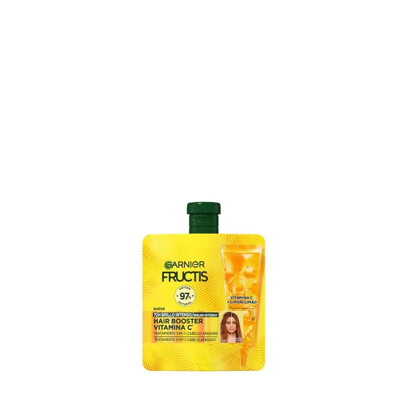 Garnier Fructis Hairfood Garnier Hair Booster Vitamina C* 3,1 Para 72H Tratamento do Brilho do Cabelo**